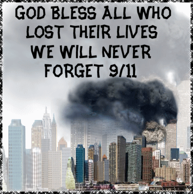 Praying to the people who lost their lives in 911 