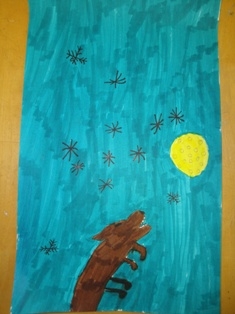 My drawing that represents Jacob in New Moon. (I made it.)