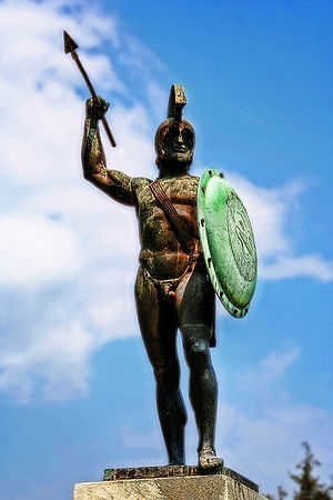 Statue Of King Leonidas (http://rosaliawalter.girlshopes.com/biographysonkingleonidas/)