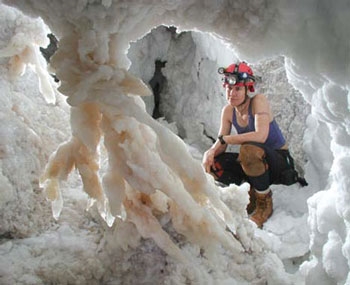 Hazel inside a cave investigating its inner beauty (f1000scientist.com)