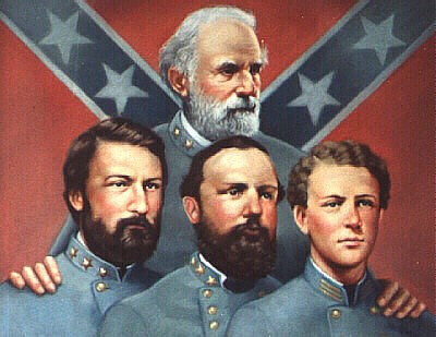 Robert E. Lee with his three sons. (http://mcgrathstudio.com/portraits/lee02.jpg)