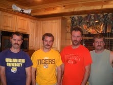 The annual mustache comptition.