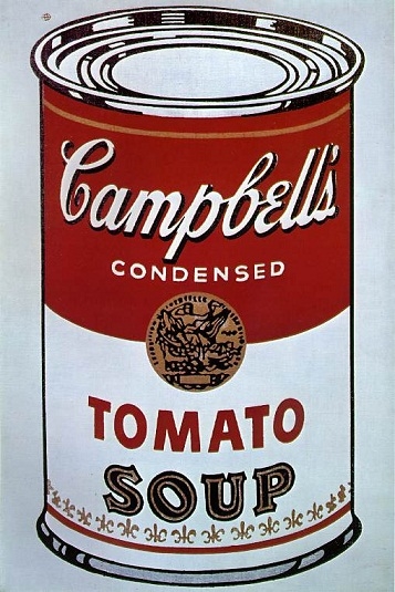 Campbells Soup can (http://www.nallegheny.k12.pa.us/academics/art/Painting/stillife/campbells.jpg)