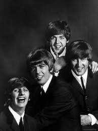 Ringo hanging out with the other members of the b (art.com)