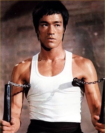 Showing Bruce Lee perform (facebook)