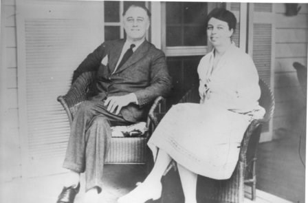 Eleanor Roosevelt with her husband, Franklin Roos (http://www.presidentialtimeline.org/html/record.php?id=870)