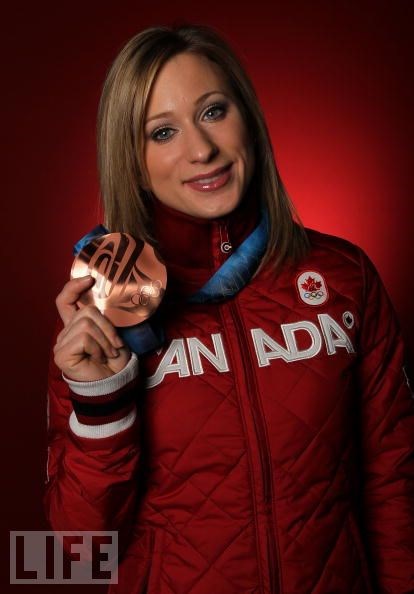 Joannie Rochette and her bronze medal (http://www.life.com/image/97100740)