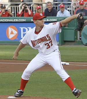 Stephen Strasburg. Washington Nationals (wikipidiea)