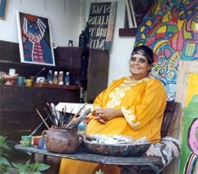 Naîve Painter Chaibia Talal