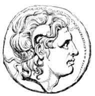 Roman Coin with Alexander The Great
