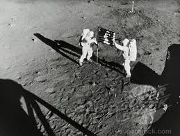 Guion and his crew mate are on the moon