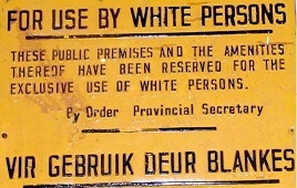 Apartheid sign  (http://murraymcgregor.wordpress.com/chapter-14-the-birth-of-apartheid/)