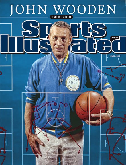 Sports Illustrated Cover of John Wooden