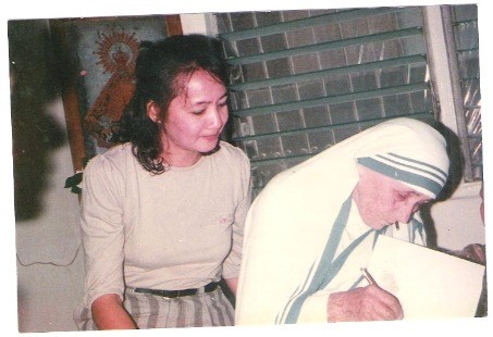 My Grandmother with Mother Teresa