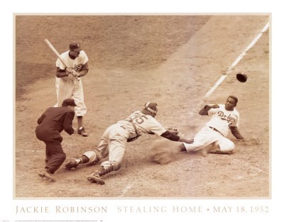 Robinson Steals Home (http://bestbaseballpictures.com/jackie-robinson-steals-home/)