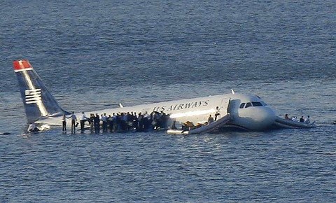 A photo of the aircraft Captain sullenberger land