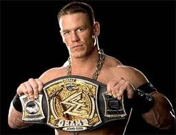 John Cena as WWE Champion (google images)