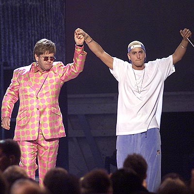 Elton John and Eminem. Source: wordpress.com (http://bradcorban.files.wordpress.com/2010/01/elton-john-and-eminem.jpg)