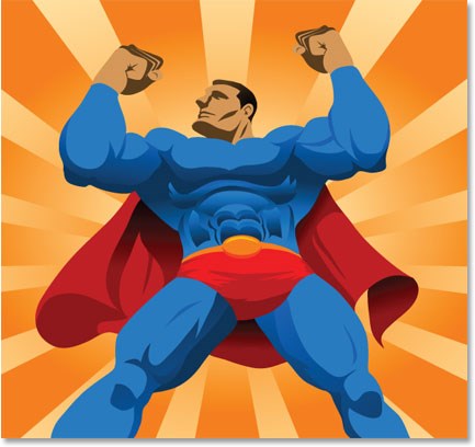 It is a picture of a hero. (www.bing.com ())