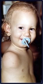 This is a picture of Nick as a child. (I obtained this picture from http://ironbridestephaniem.files.wordpress.com/2009/06/nick-vujicic-baby1.jpg?w=109&h=174 ())