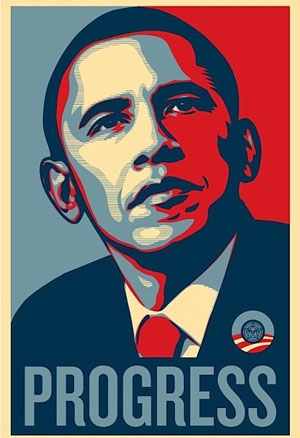 Obama Poster (obeygiant.com (Shepard Fairey))