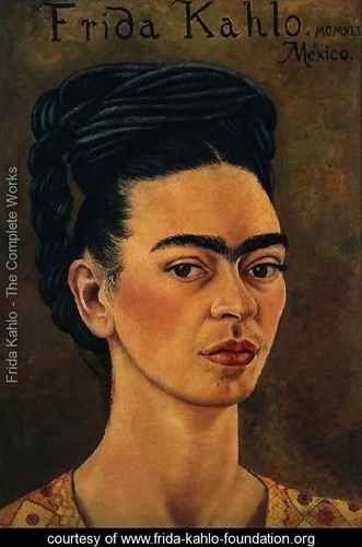 Self Portrait of Frida Kahlo (http://www.frida-kahlo-foundation.org/Self-Portrait-1941.html (Frida Kahlo))
