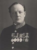 churchill standing in his army clothes (http://www.winstonchurchill-quotes.com/sayings/europe/ ())