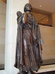 sacagawea statue at a museum (google images ())