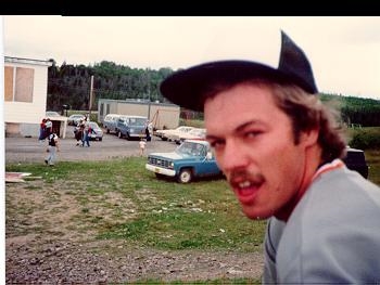 Steve at a baseball game