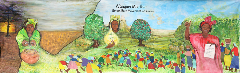 Picture of Tribute to a Hero - Wangari Maathai - Kenya