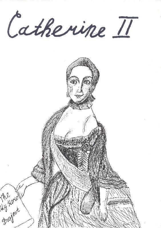 Picture of Catherine II, a Great Russian Queen