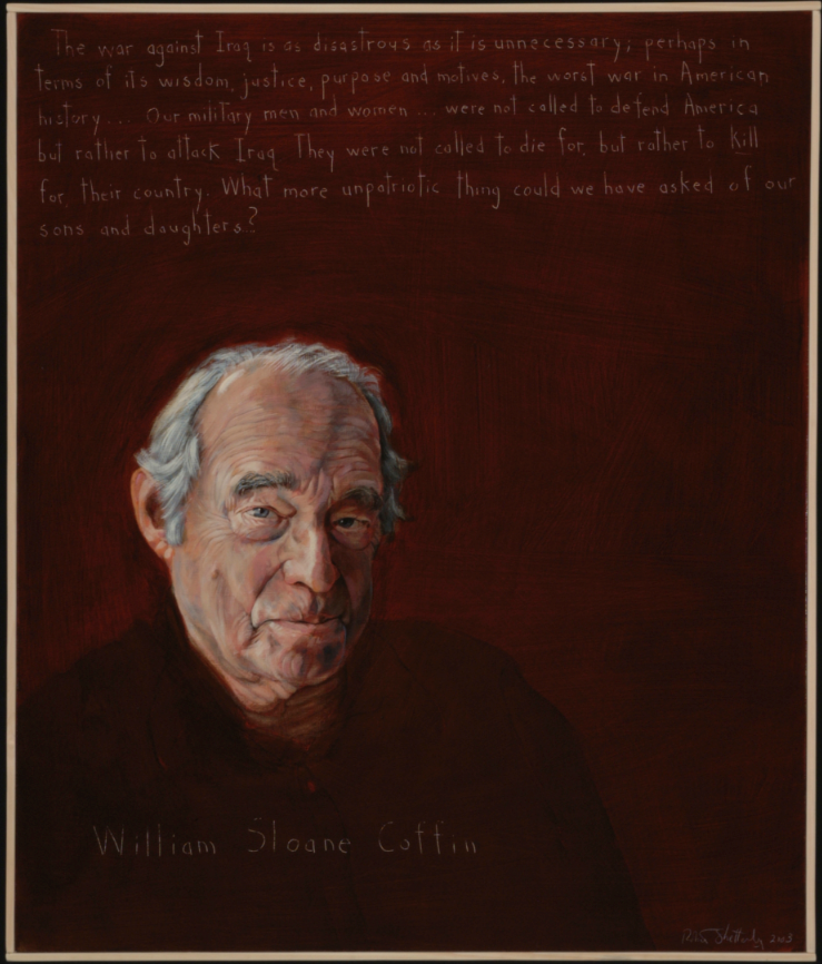 Picture of William Sloane Coffin  by Robert  Shetterly, AWTT.org