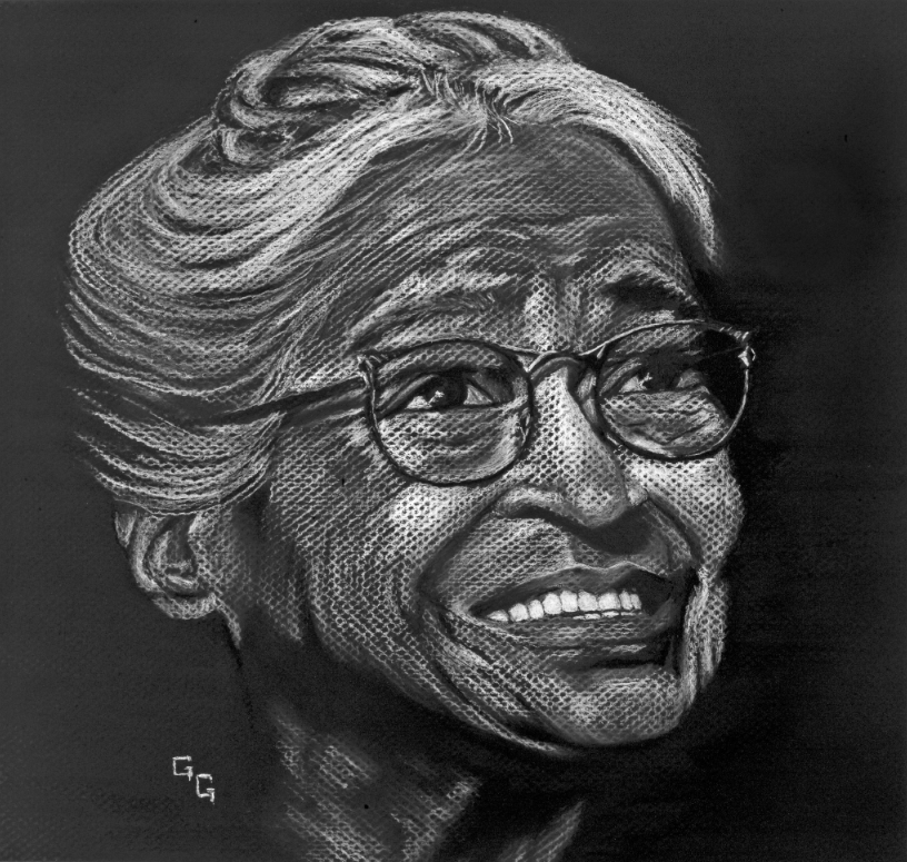 Picture of Ms. Rosa Parks by Gail Slockett