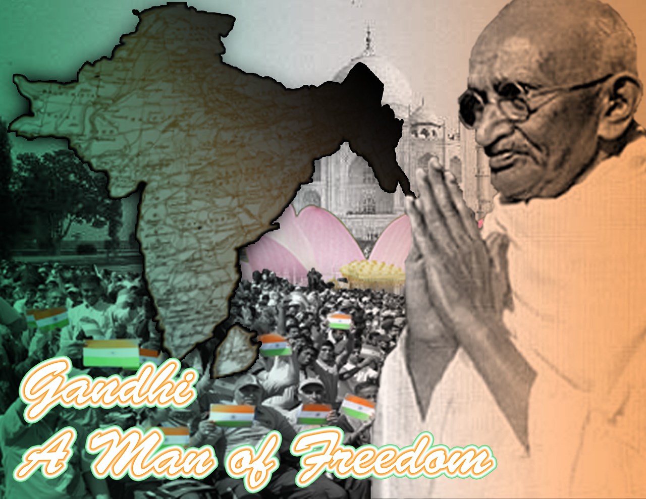Picture of Gandhi - A Man of Freedom