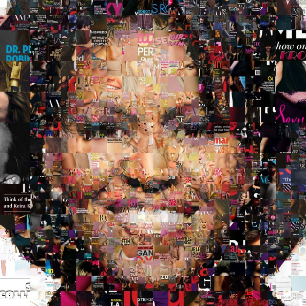 Picture of Michelle Obama by artist Enrique Cornejo-Sanchez