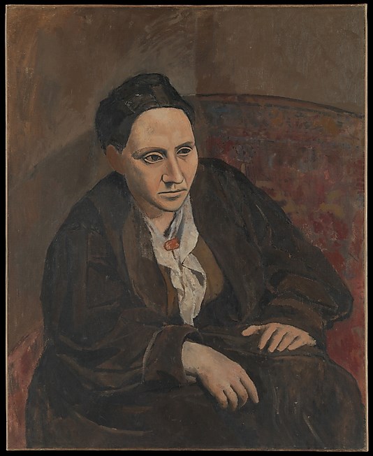 Picture of Gertrude Stein by Pablo Picasso