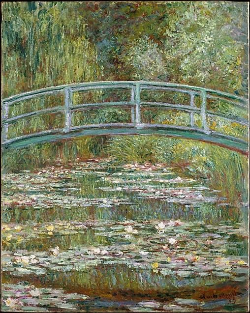Picture of Bridge over a Pond of Water Lilies by Claude Monet