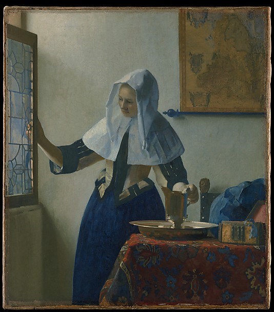 Picture of Young Woman with a Water Pitcher