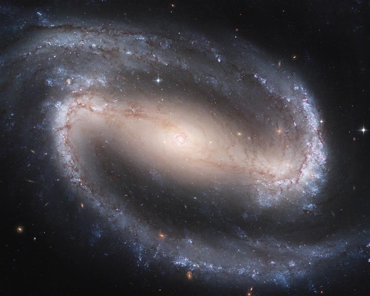 Picture of Barred Spiral Galaxy