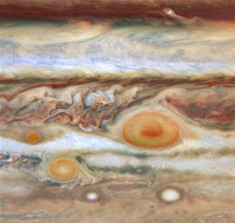 Picture of A New Red Spot on Jupiter