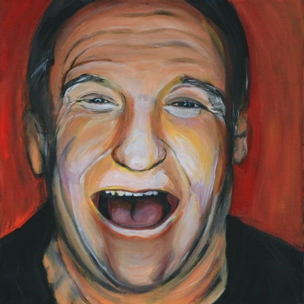Picture of Robin Williams by Marilyn Huerta