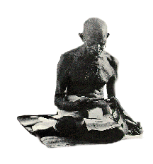 Picture of Mohandas K. Gandhi by Jeff Trussell