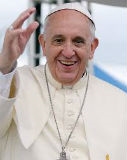 Picture of Pope Francis by Wendy Jewell
