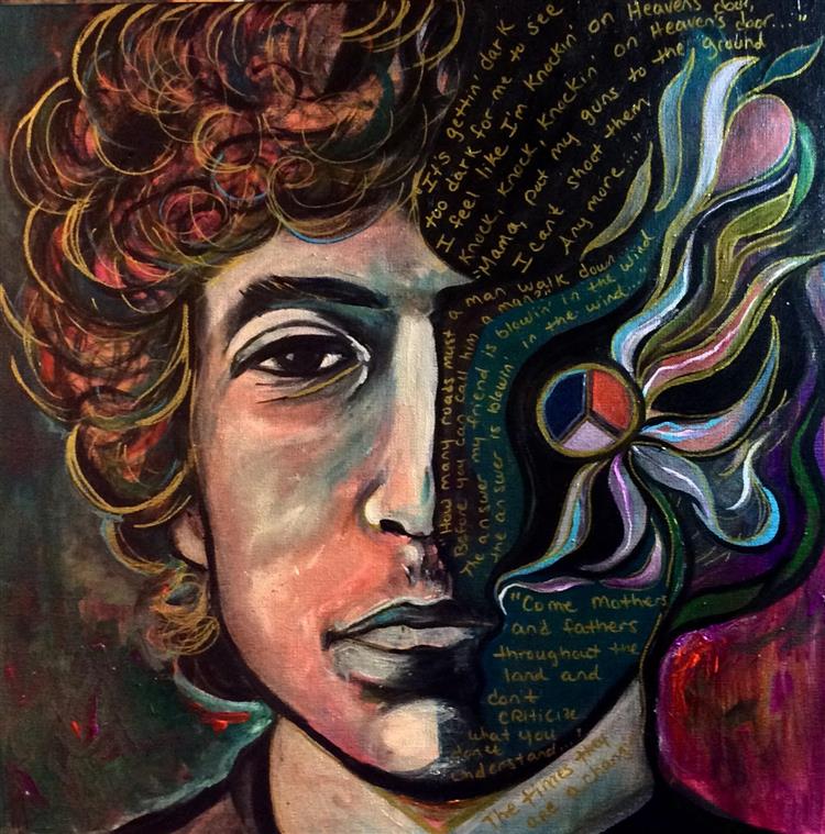 Picture of Bob Dylan, 2016 by Marilyn Huerta