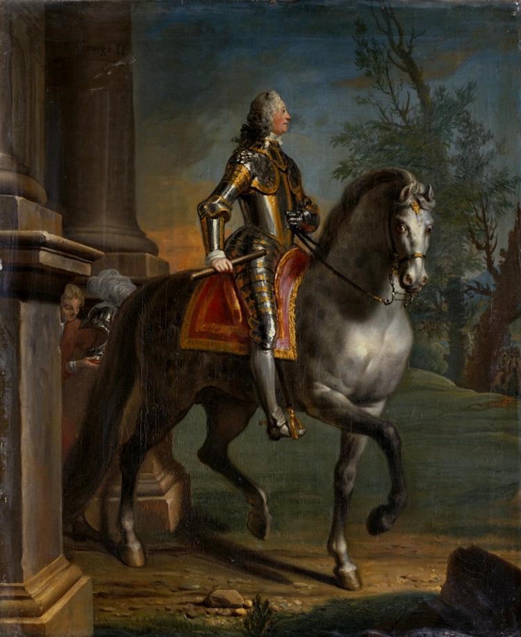 Picture of  Equestrian Portrait of King George II (1743-45)