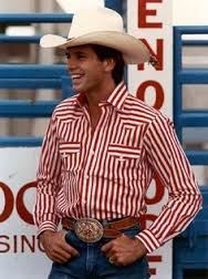 Lane Frost at a rodeo (google (pinterest))