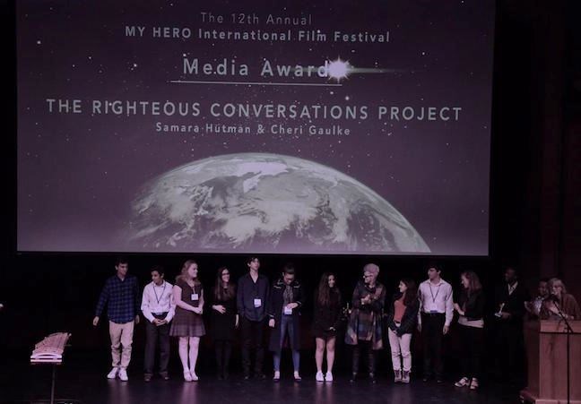 Participants of the Righteous Conversations Project at The MY HERO International Film Festival 