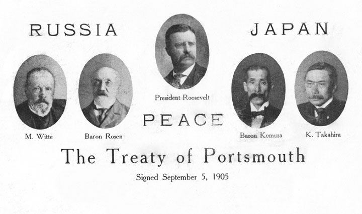 Japan-American Society (Portsmouth Peace treaty )