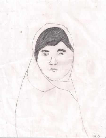 Malala (drawing by Hailey)