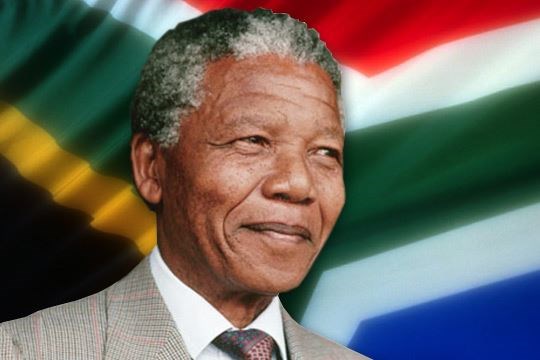 This picture represents my hero, Nelson Mandela. (In the net (Limkokwing university))